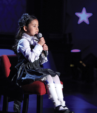 Abbey performs 'For Good' on the 2009 Telethon