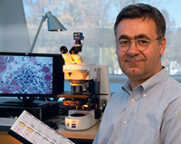 Before coming to the National Institutes of Health in 2010, pediatric neurologist Carsten Bönnemann directed the Neurogenetics Clinic and co-directed the Neuromuscular Program at Children’s Hospital of Philadelphia. While there, he received MDA support to investigate the molecular mechanisms of the Ullrich type of CMD.  At NIH, Bönnemann is chief of the Neuromuscular and Neurogenetic Disorders of Childhood Section of NINDS, the National Institute of Neurological Disorders and Stroke, where his laboratory is investigating several types of CMD.