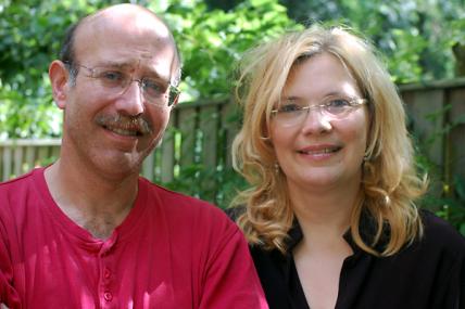 Jasprina Noordermeer (DMD): Jasprina with co-investigator Lee Fradkin (left).