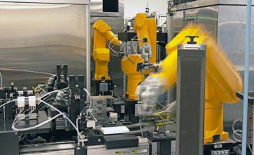 Mani Mahadevan (MMD): Robotics lab