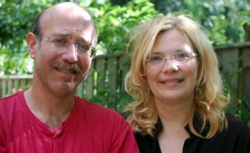 Jasprina Noordermeer (DMD): Jasprina with co-investigator Lee Fradkin (left).