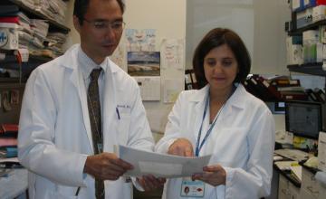 Michio Hirano (Mito. Myopathy) with Caterina Garone