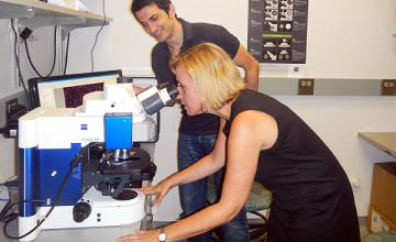 Rita Perlingeiro (DMD/BMD) and colleague