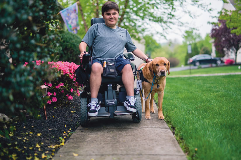 Rather than holding him back, DMD is driving Jordan Reidenberg to find a more accessible world.