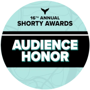 Shorty Award Finalist.