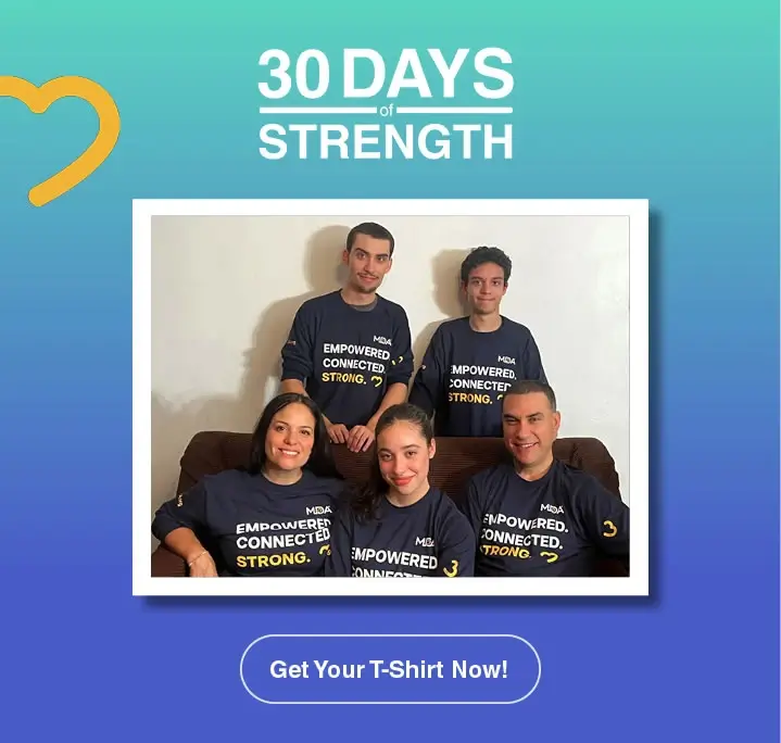 30 Days of Strength. Get your t-shirt now!